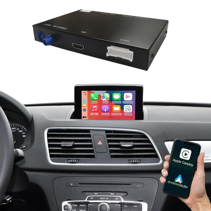 TOPTAKTILKit Rétrofit CarPlay & Android Auto Sans Fil pour Audi A3/A5/S3 (2010–2018) – Navigation, Musique, Caméra, Mirroring