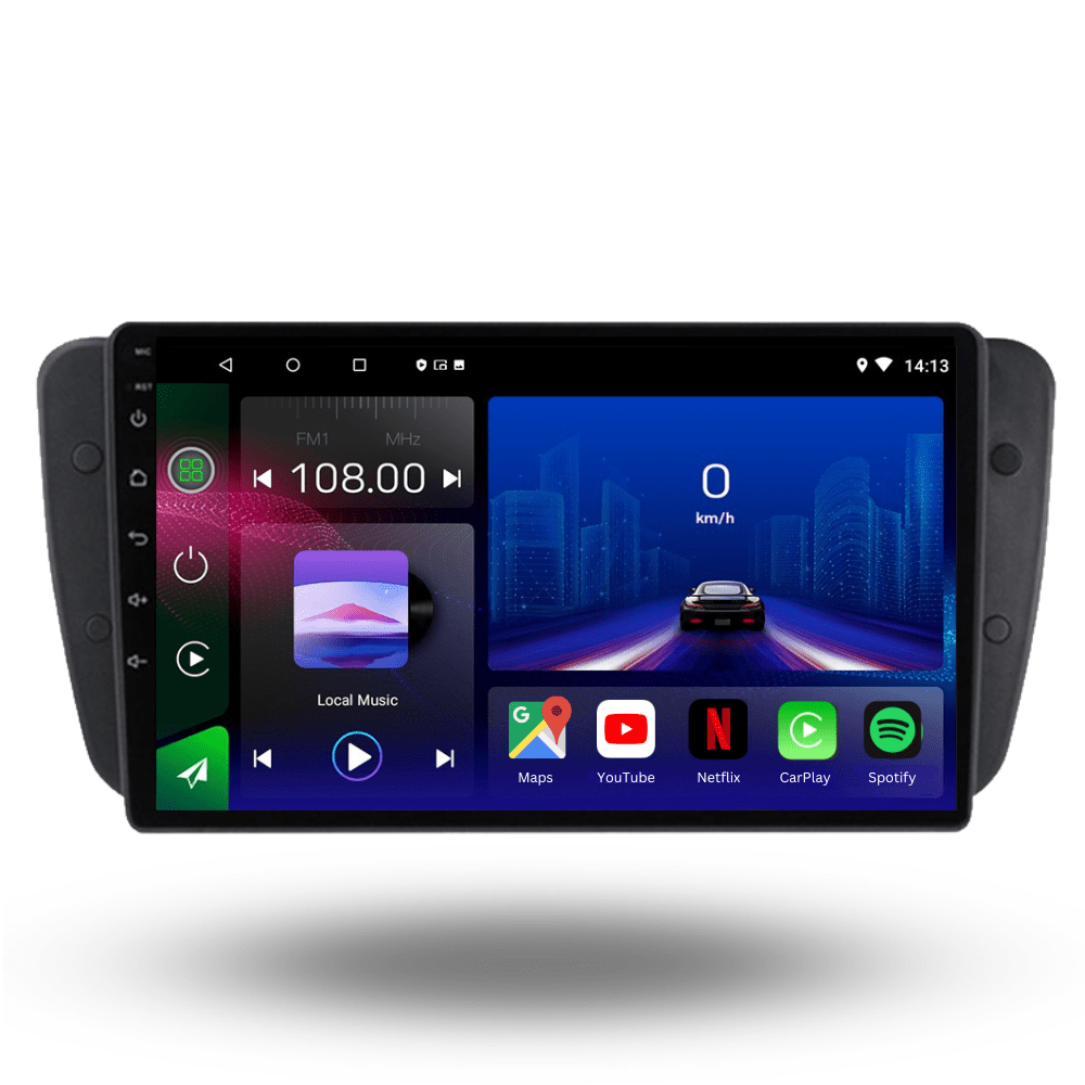 TOPTAKTILSeat Ibiza | 2009 - 2014 | Android 15 Autoradio | Apple CarPlay | Android Auto
