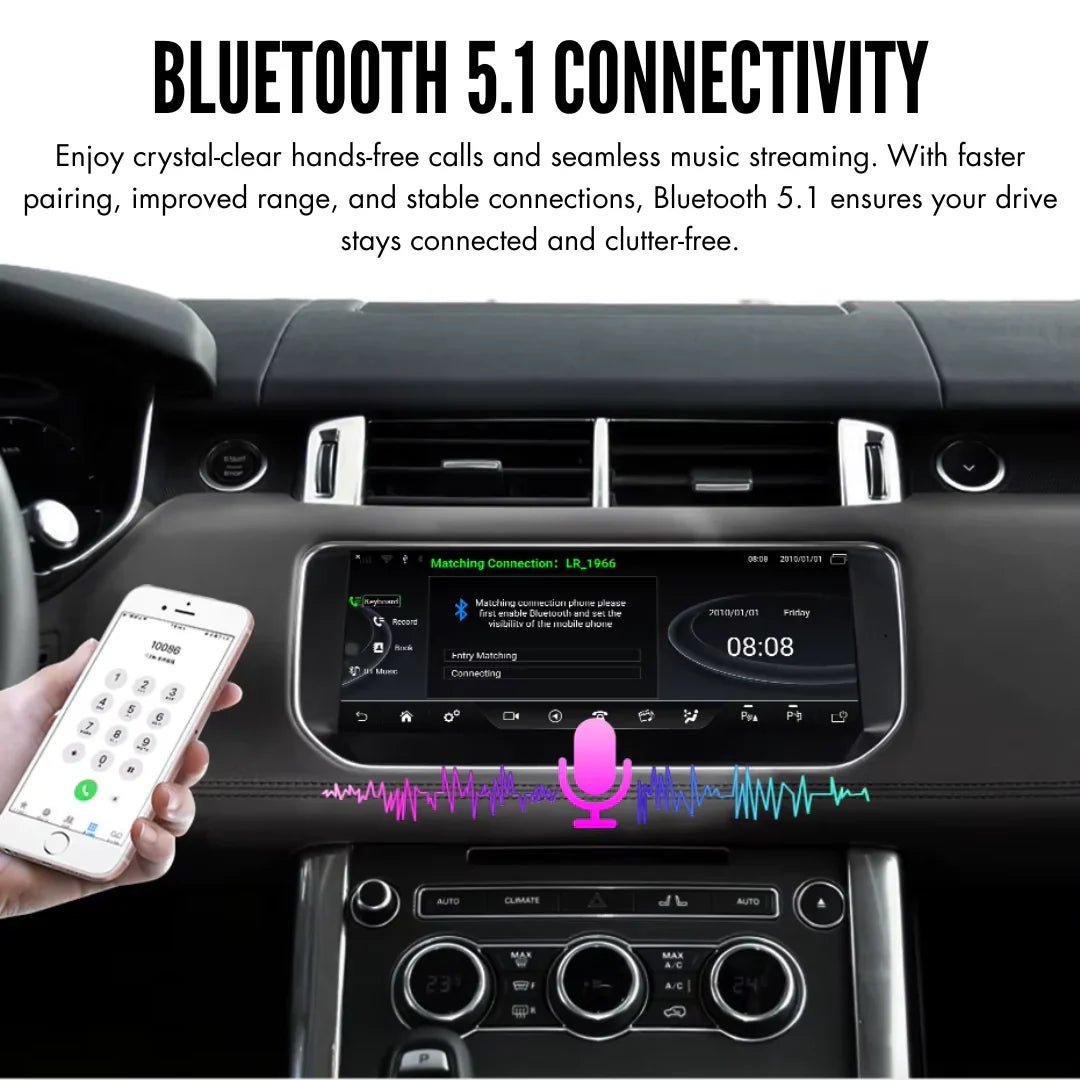 TOPTAKTILRange Rover Evoque | 2011 - 2018 | Android 15 Autoradio | Apple CarPlay | Android Auto | Land Rover