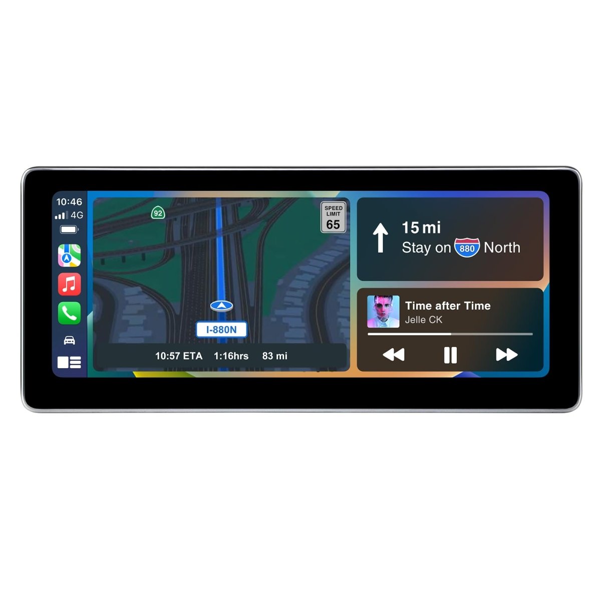 TOPTAKTILAutoradio 12,3" pour Audi A4/A5/S4/S5 B8 (2009 - 2016) avec CarPlay & Android Auto