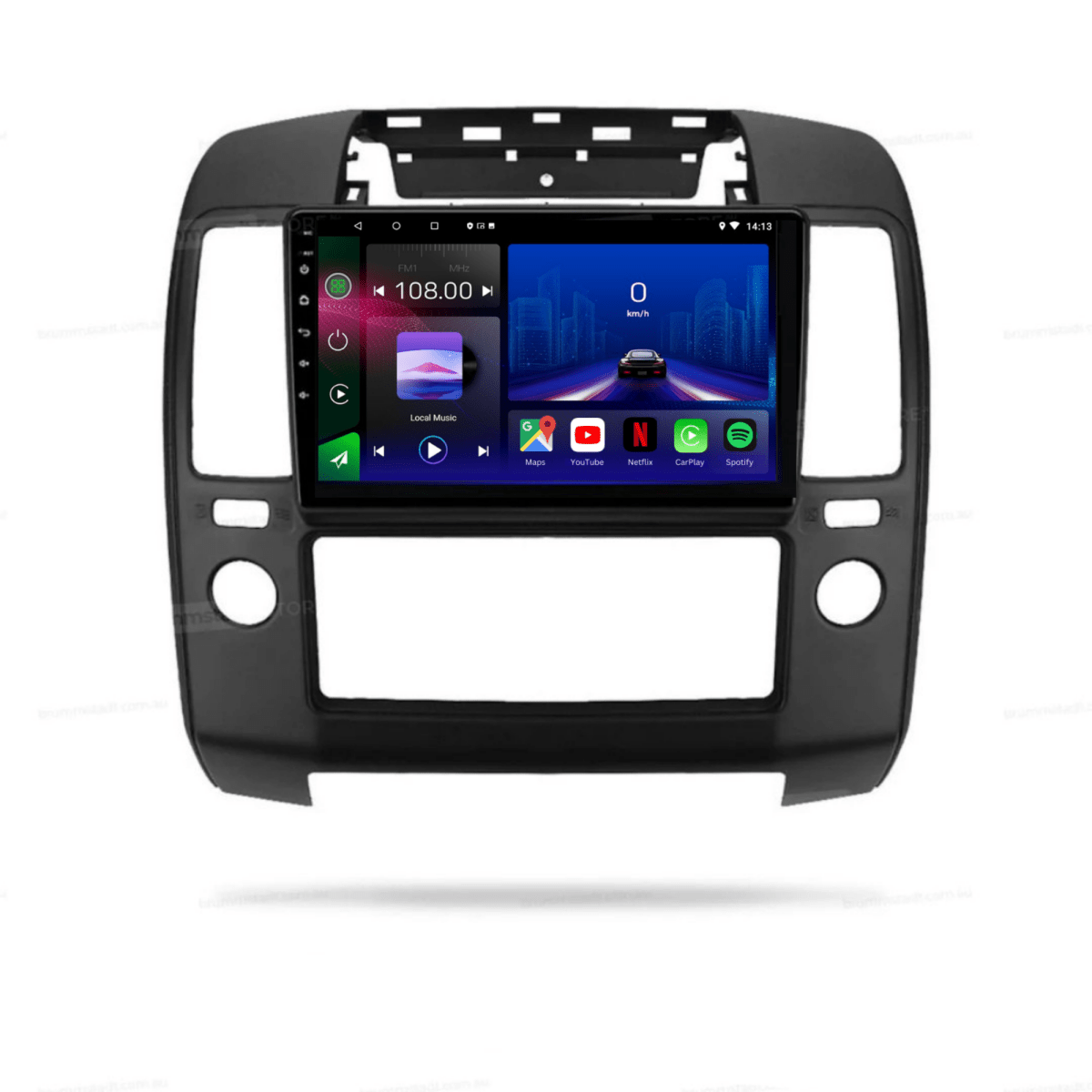 TOPTAKTILNissan Navara d40 | 2005 - 2012 | Android 15 Autoradio | Apple CarPlay | Android Auto