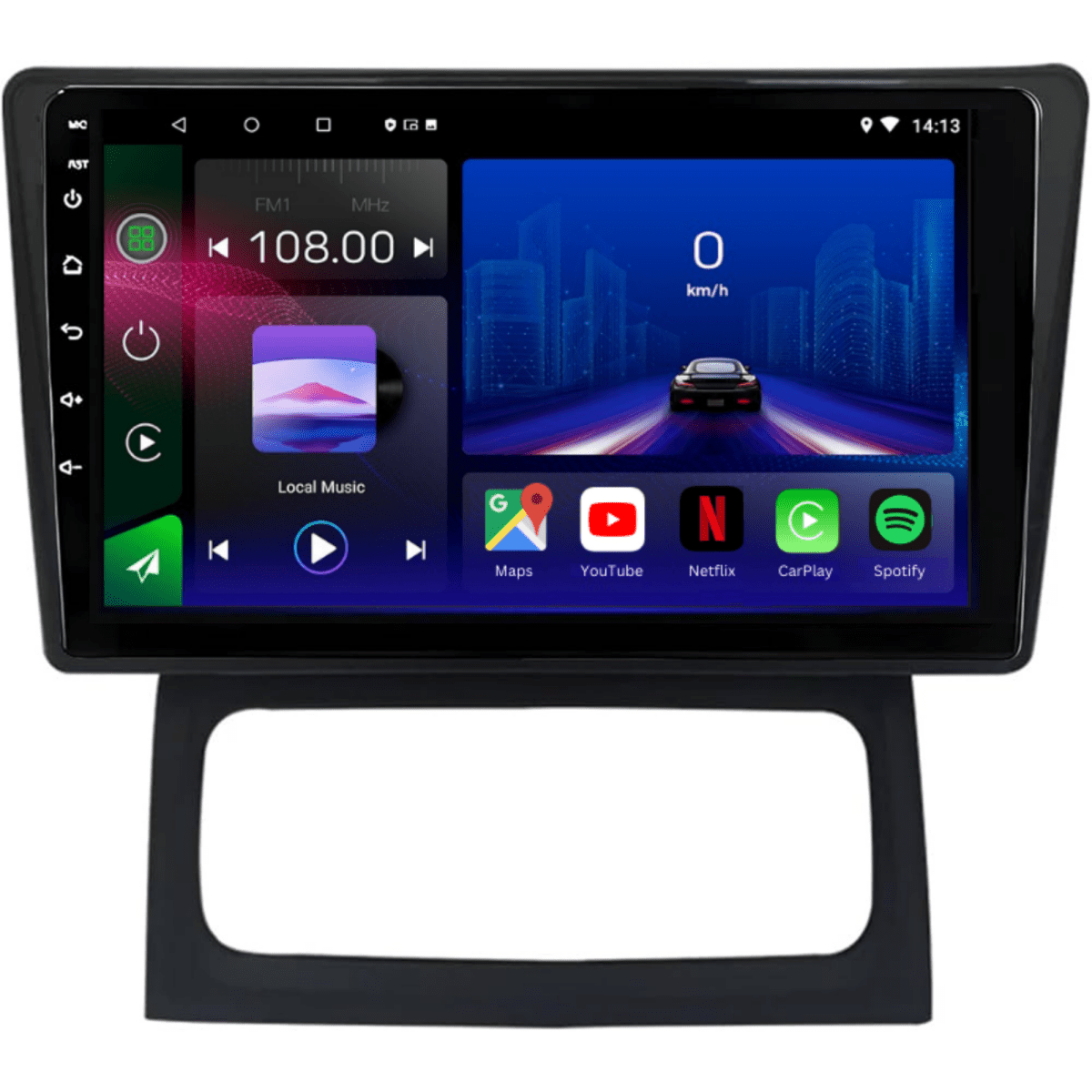 TOPTAKTILRenault Clio 2 | 2001 - 2012 | Android 15 Autoradio | Apple CarPlay | Android Auto