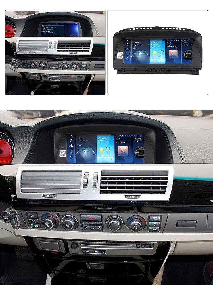 TOPTAKTILBMW 7 Series 2001 - 2008 E65 E66 Android 15 CarPlay & Android Auto Autoradio