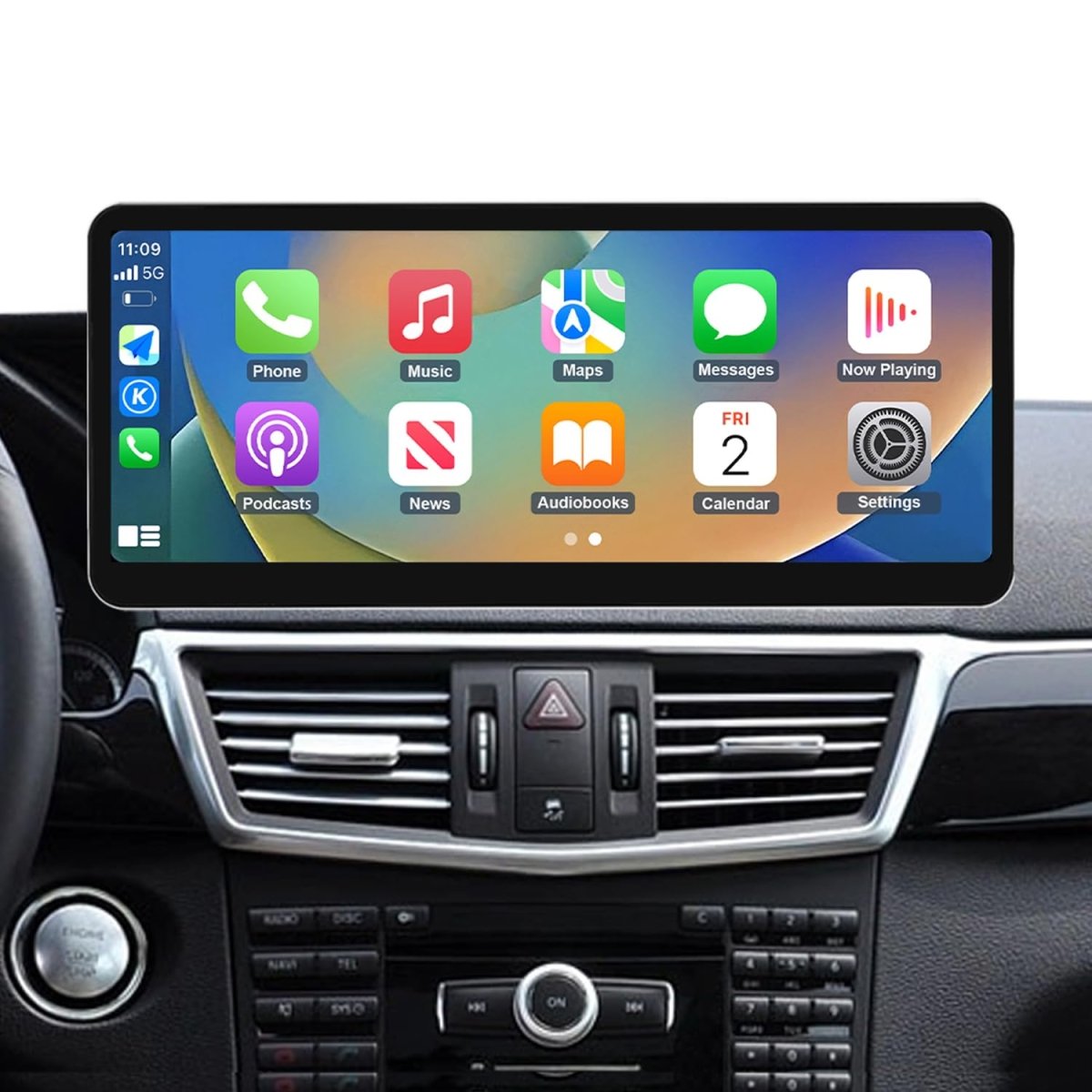 TOPTAKTILÉcran Tactile 12.3 Pouces CarPlay pour Mercedes Classe E W212 – Remplacez l'écran d'origine (2013 - 2015)