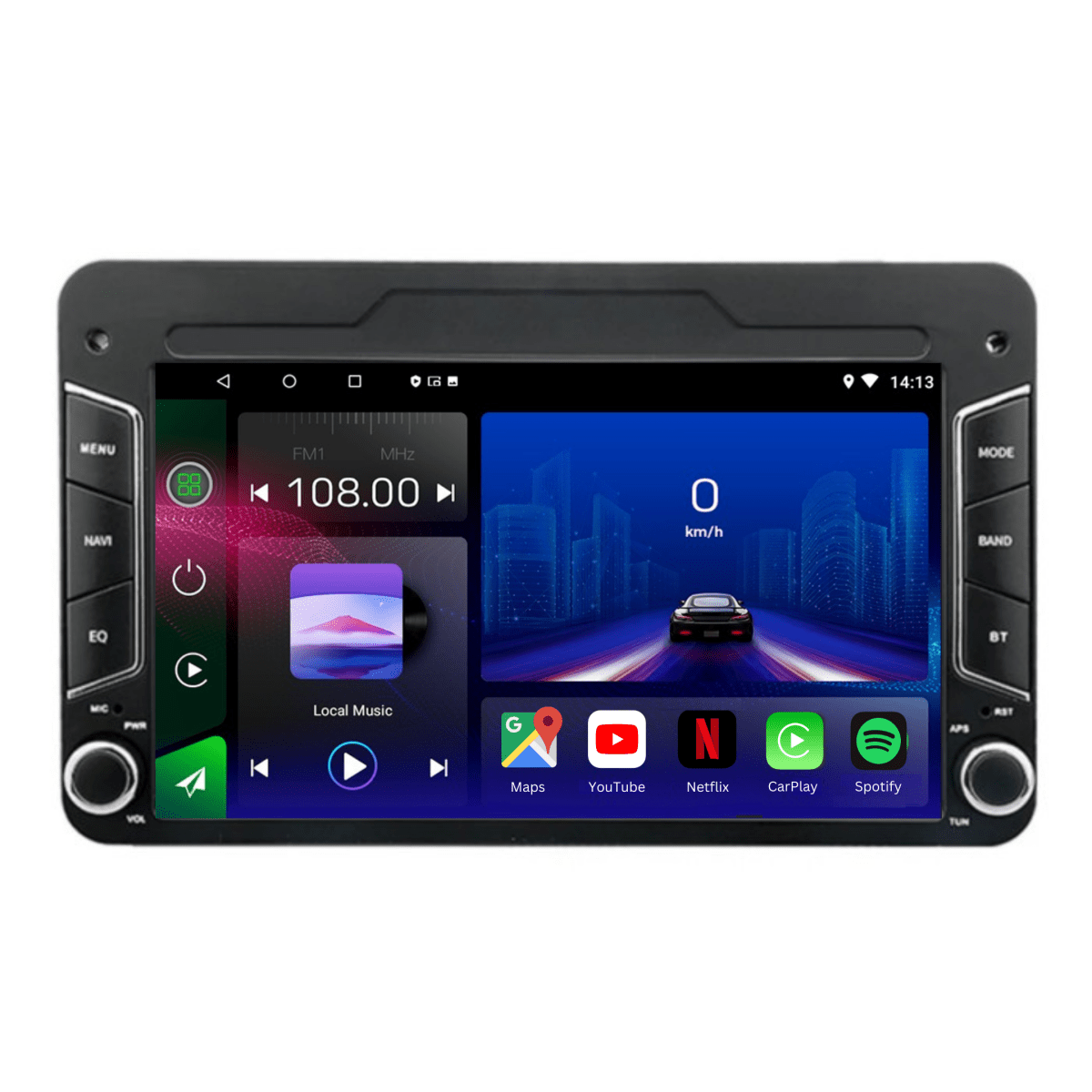Autoradio Android 15 TOP TAKTIL pour Alfa Romeo 159, Brera et Spider de 2005 à 2012