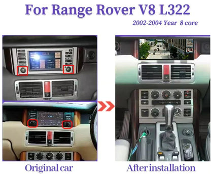TOPTAKTILRange Rover L322 | 2002 - 2012 | Android 15 Autoradio | Apple CarPlay | Android Auto | Land Rover