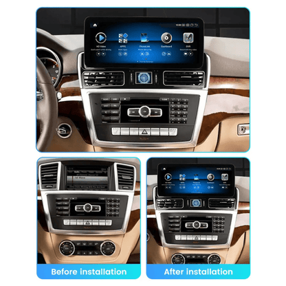 TOPTAKTILMercedes ML GL GLE GLS 2011 - 2019 W166 X166 Android 15 Autoradio CarPlay & Android Auto NTG 4.0 4.5 5.0