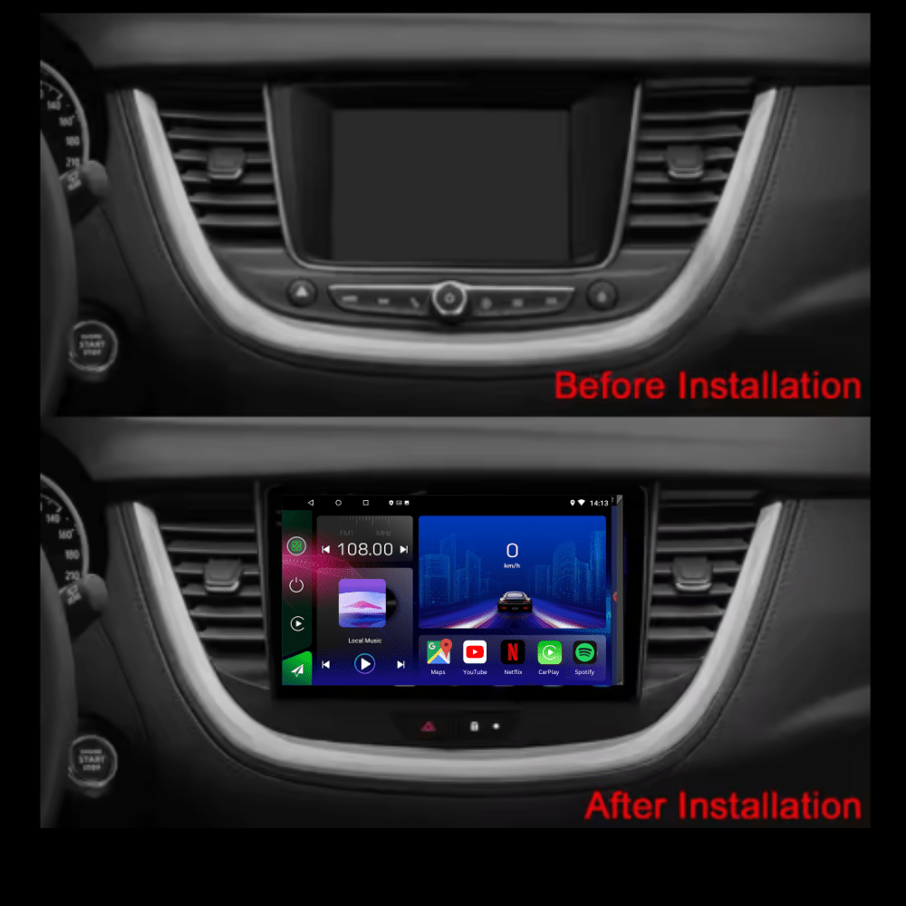 TOPTAKTILOpel Grandland X Crossland X | 2016 - 2020 | Android 15 Autoradio | Apple CarPlay | Android Auto