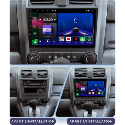 TOPTAKTILHonda CRV | 2007 - 2011 | Android 15 Autoradio | Apple CarPlay | Android Auto