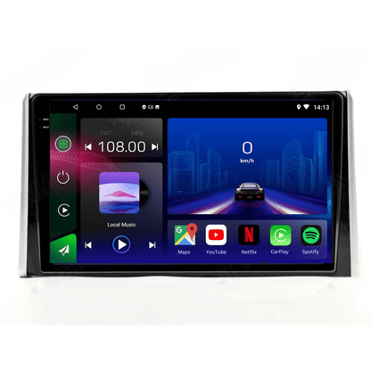 TOPTAKTILToyota RAV4 | 2018 - 2023 | Android 15 Autoradio | Apple CarPlay | Android Auto