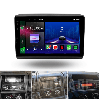TOPTAKTIL Adaptateur CarPlay Sans Fil | AI Box Android 13 Voiture | Integration CarPlay Android Auto