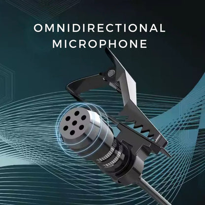 TOPTAKTILMicrophone audio mains libres universel 3,5 mm pour autoradio stéréo