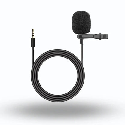 TOPTAKTILMicrophone audio mains libres universel 3,5 mm pour autoradio stéréo