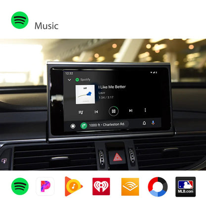 TOPTAKTILApple CarPlay sans fil | Rétrofit pour Audi | Android Auto | Décodeur | IntégrationÀ domicile