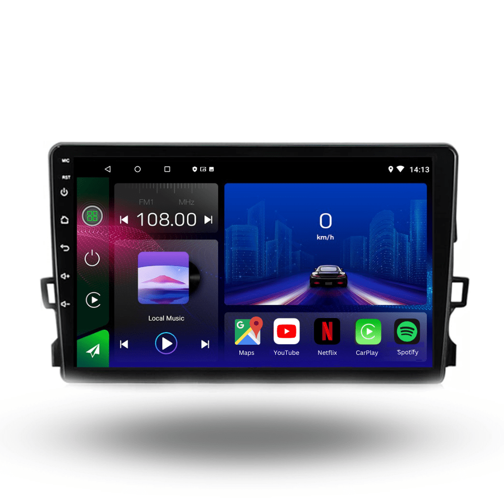 TOPTAKTILToyota | Auris | 2006 - 2012 | Android 15 Autoradio | Apple CarPlay | Android Auto