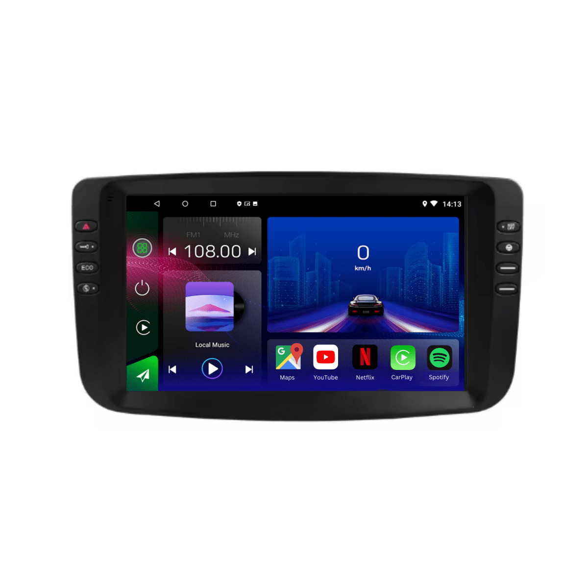 TOPTAKTILFIAT Linea | Punto Evo | 2010 - 2015 | Android 15 Autoradio | Apple CarPlay | Android Auto