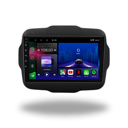 TOPTAKTILJeep Renegade | 2016 - 2020 | Android 15 Autoradio | Apple CarPlay | Android Auto