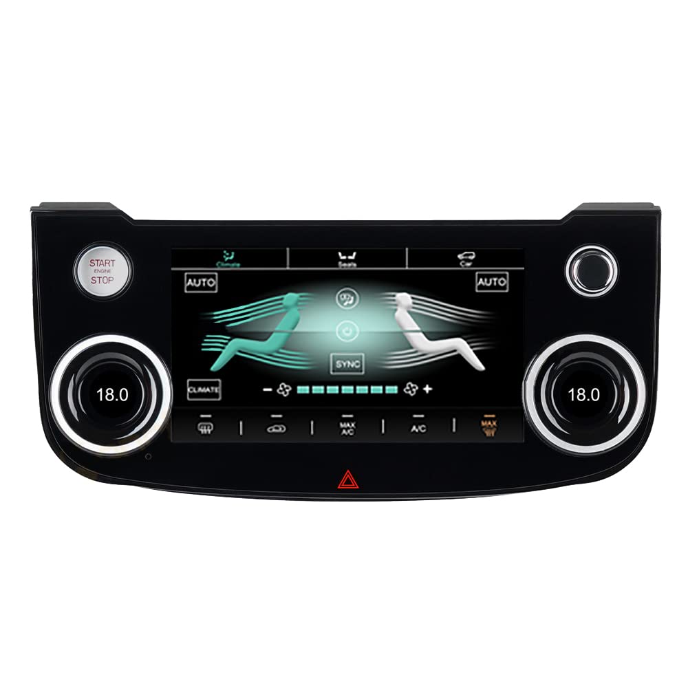 TOPTAKTILÉcran Climatique Tactile 10" pour Jaguar XE/XEL/XF/XFL/F - PACE (2015 - 2019) – Remplacement DirectÀ domicile