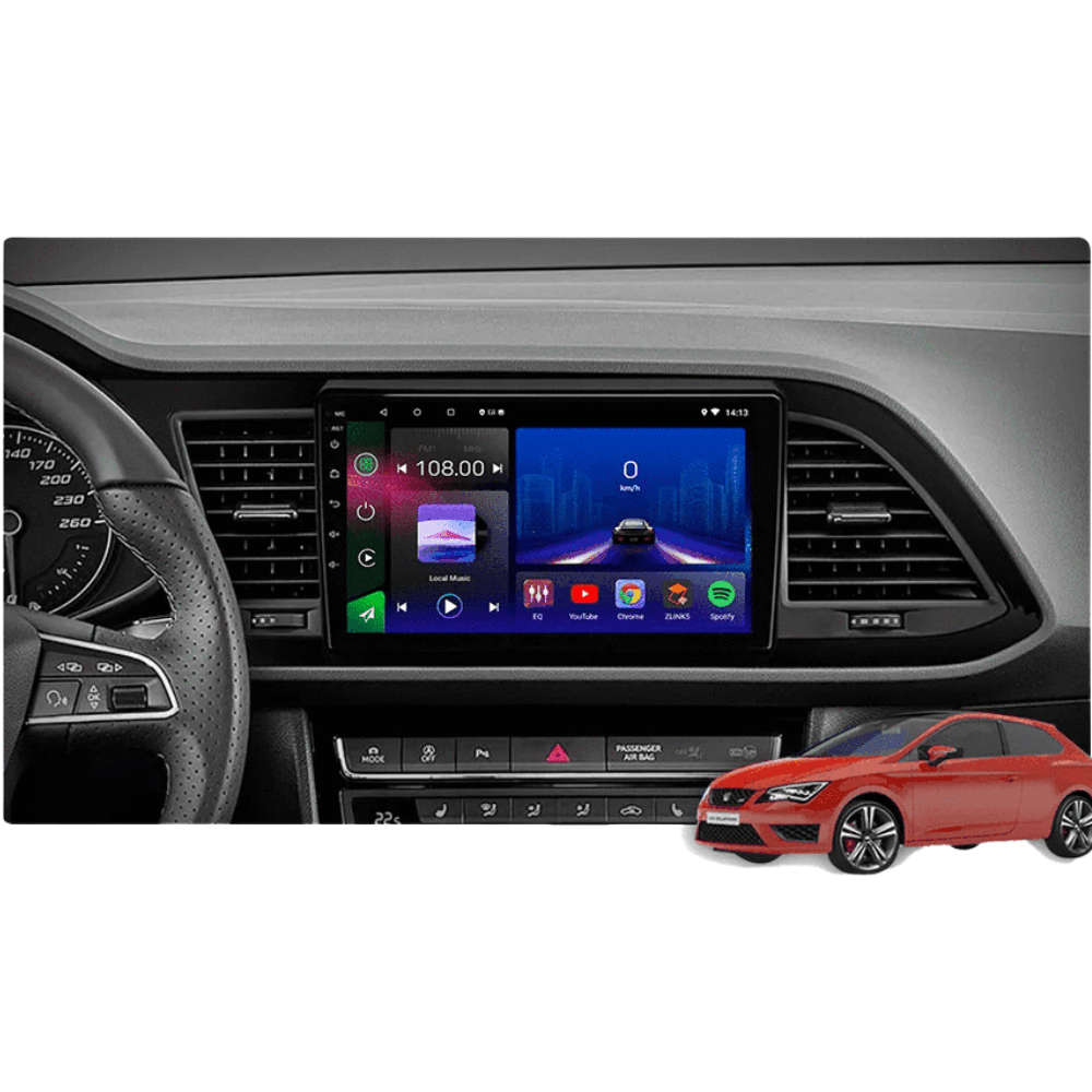 TOPTAKTILSeat Leon | 2013 - 2020 | Android 15 Autoradio | Apple CarPlay | Android Auto