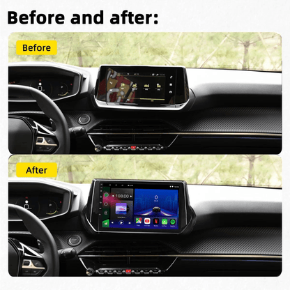 TOPTAKTILPeugeot 2008 P24 | Peugeot 208 P21 2019 - Present | Android 15 Autoradio | Apple CarPlay | Android Auto