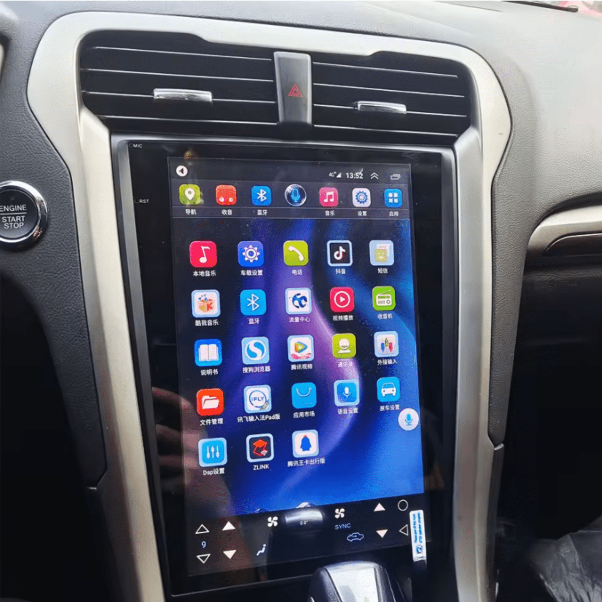 TOPTAKTILFord Fusion Mondeo | MK5 | 2013 - 2018 | Android 15 Autoradio | Apple CarPlay | Android Auto