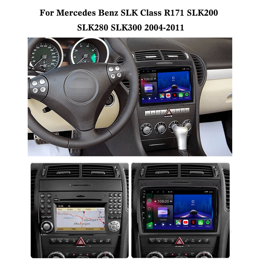 TOPTAKTILMercedes | SLK | R171 | 2004 - 2011 | Android 15 Autoradio | Apple CarPlay | Android Auto