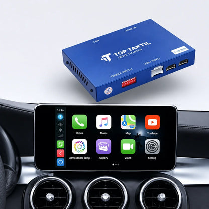 Apple CarPlay sans fil | Retrofit pour Mercedes | Android Auto | Décodeur | Intégration