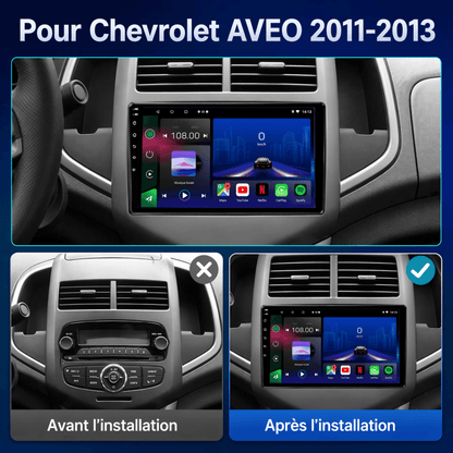 TOPTAKTILChevrolet Aveo/Sonic | 2011 - 2015 | Autoradio Android 15 |Android Auto|CarPlay