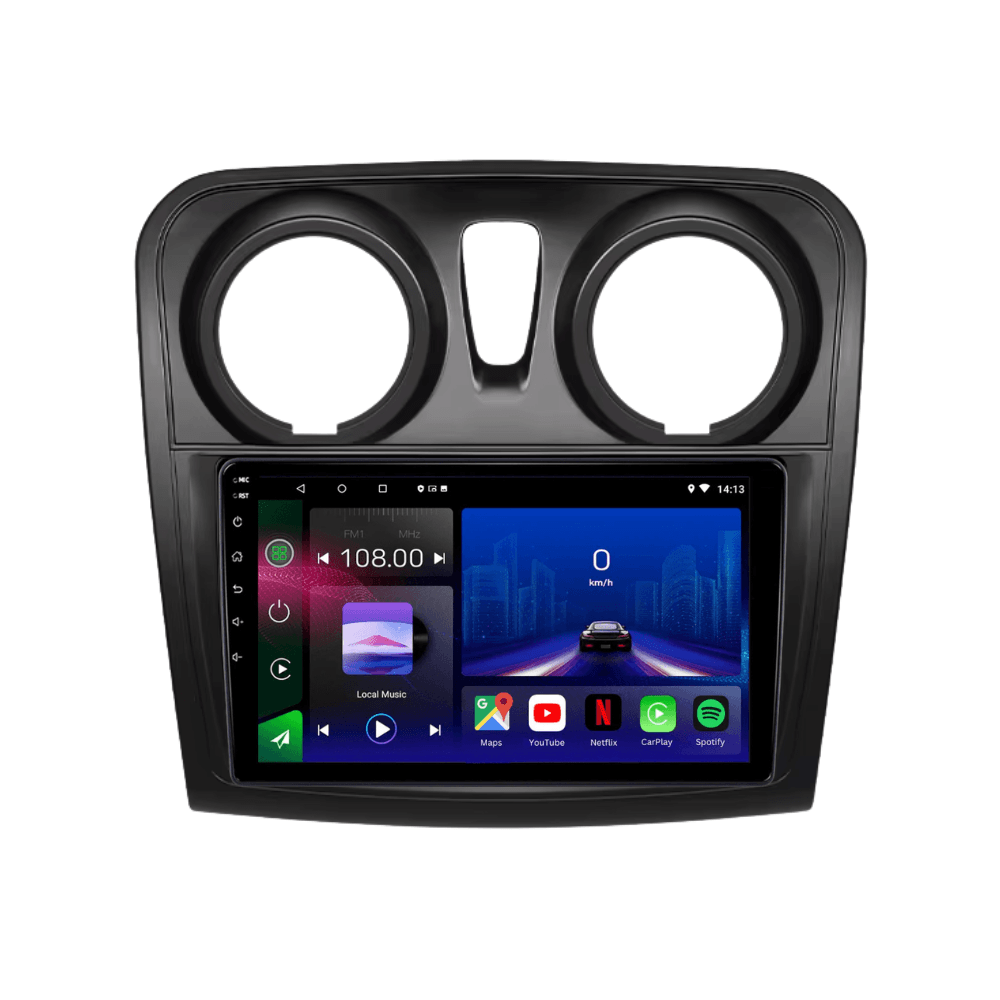 TOPTAKTILDacia Logan | Sandero | 2012 - 2021 | Android 15 Autoradio | Apple CarPlay | Android Auto