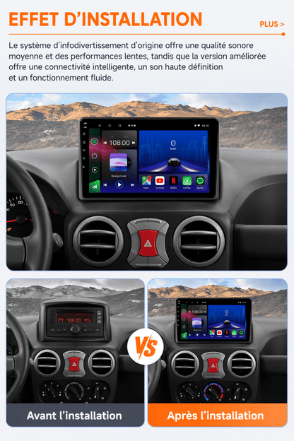TOPTAKTILFiat Doblo Multijet | 2002 - 2017 | Autoradio Android 15 | CarPlay |Android Auto
