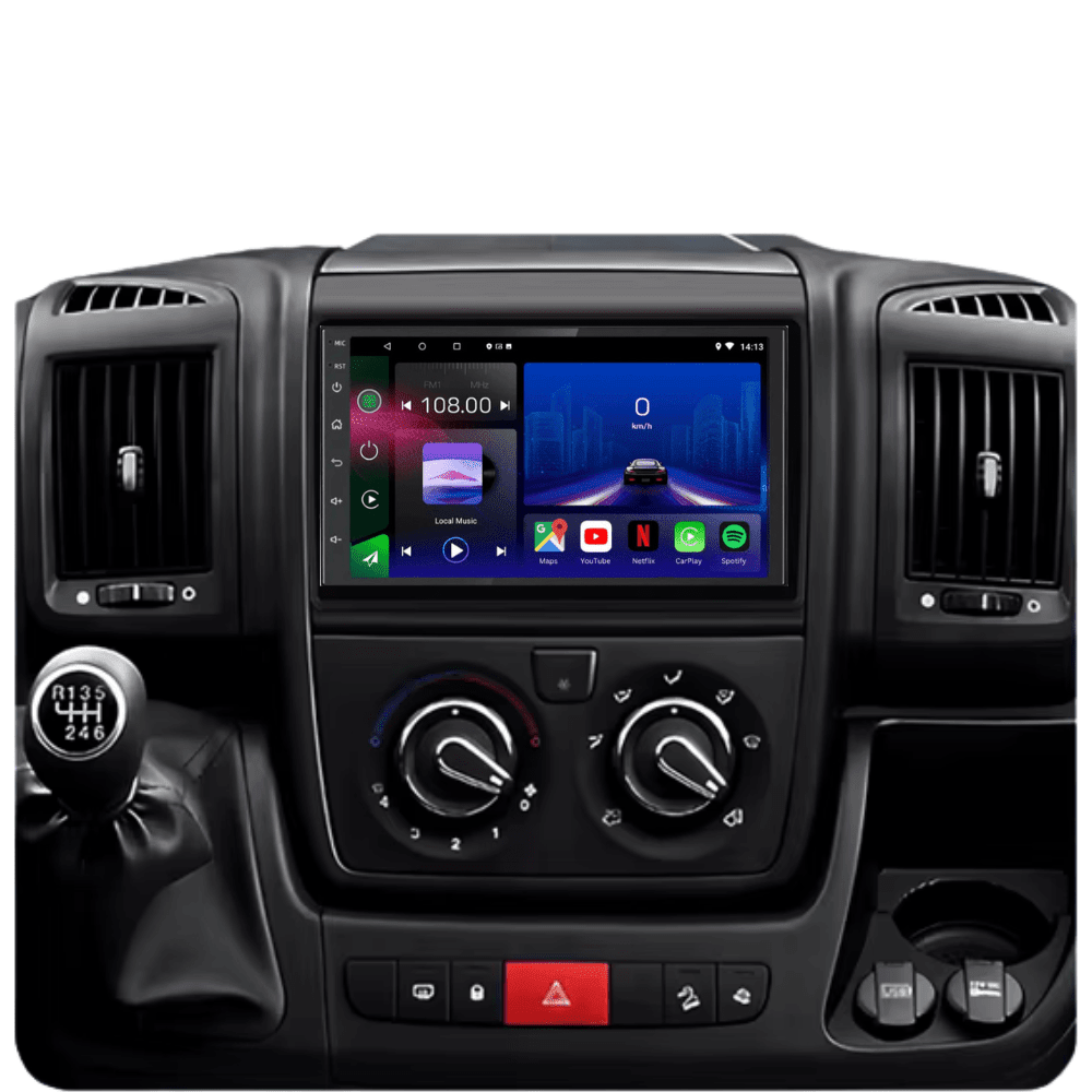 Autoradio Android 15 TOP TAKTIL pour Peugeot Boxer, Fiat Ducato et Citroën