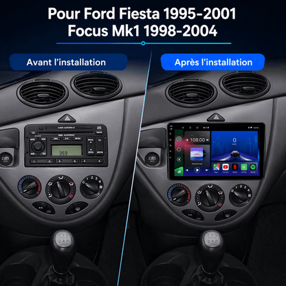 TOPTAKTILFord Fiesta | Focus MK1 | 1995 - 2004 | Autoradio Android 15 | CarPlay |Android Auto