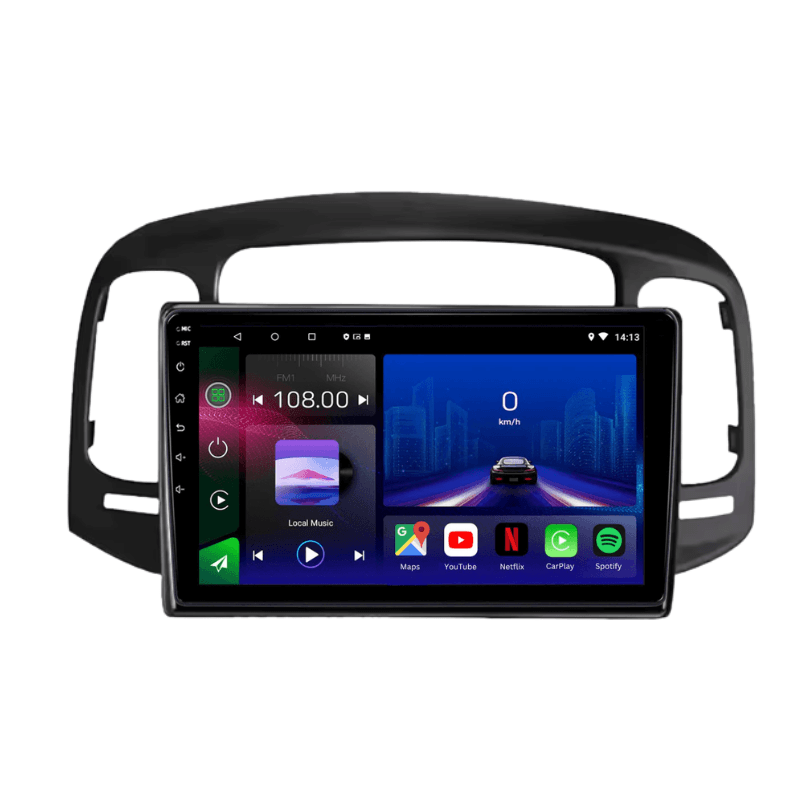 TOPTAKTILHyundai Accent | 2008 - 2011 | Autoradio Android 15 | Carplay et Android Auto